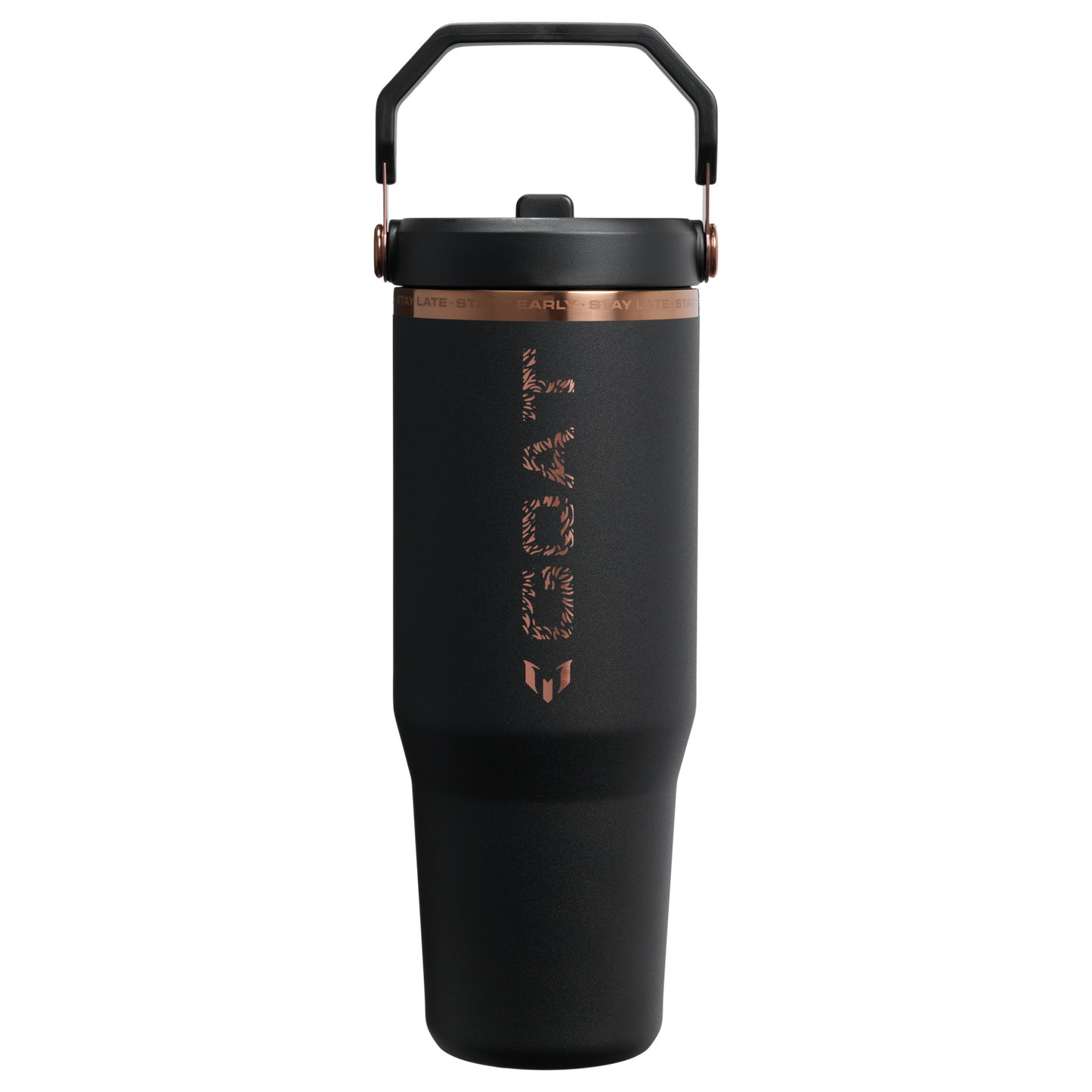 The Messi x Stanley IceFlow™ Flip Straw Tumbler